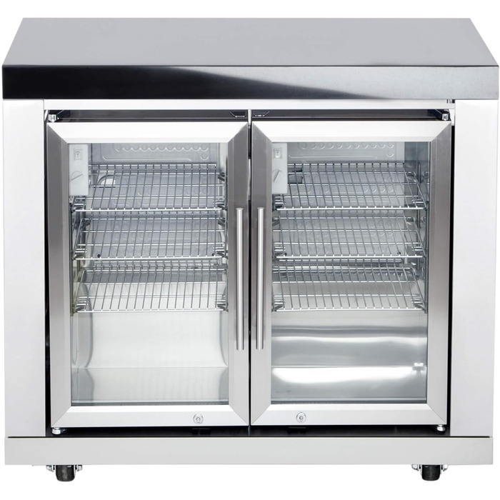 Модульна літня кухня Allgrill Top-Line з нержавіючої сталі 2 подвійних холодильника по 63 літри кожен