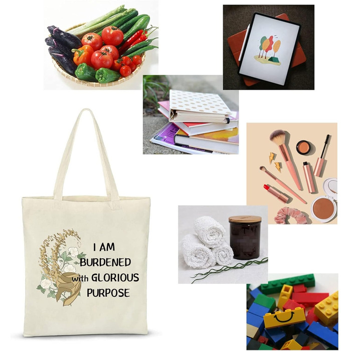 Косметичка з написом Я обтяжений славною метою, сумка-переноска з написом Я обтяжений славною метою