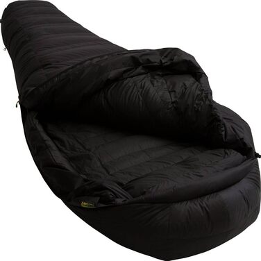 Спальний мішок LOWLAND OUTDOOR K2 Expedition mummy, чорний, 225x80 см