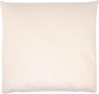 Подушка GIRAFFENLAND з органічного лушпиння спельти 40x40 см, саржева бавовна кремово-білого кольору, з органічним лушпинням спельти, прямий наповнювач