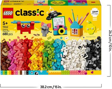 Конструктор LEGO Classic Креативна коробка для розваг, 680 деталей