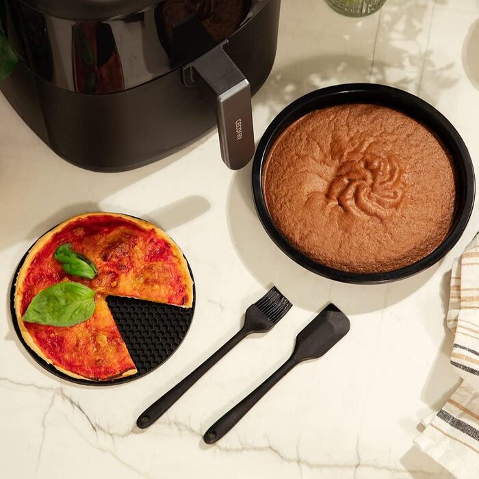 Набір аксесуарів Cecotec для фритюрниці від 5 до 6.5 літрів Cecofry Pack Аксесуари, 8 аксесуарів, антипригарне покриття, можна мити в посудомийній машині, без бісфенолу А