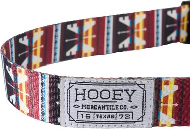 Нашийник для собак Hooey Nomad, міцний поліестеровий ремінець, дизайн у стилі вестерн, принт Тотем, розмір L