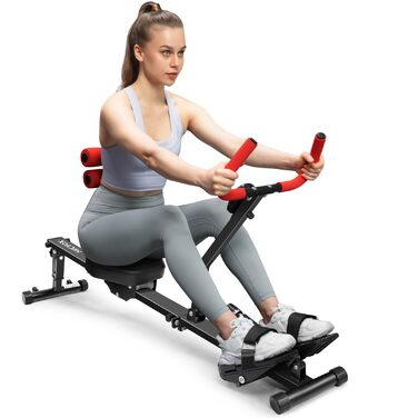 Гідравлічний фітнес-тренажер Micyox для домашнього використання з 12 рівнями опору, багатофункціональна спинка, тренажер для тренування всього тіла, чорний