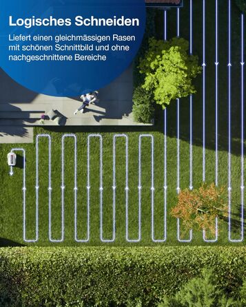 Робот-газонокосарка 800 без обмежувального дроту, повністю автоматична робот-газонокосарка з картуванням, надширокосмуговий зв'язо