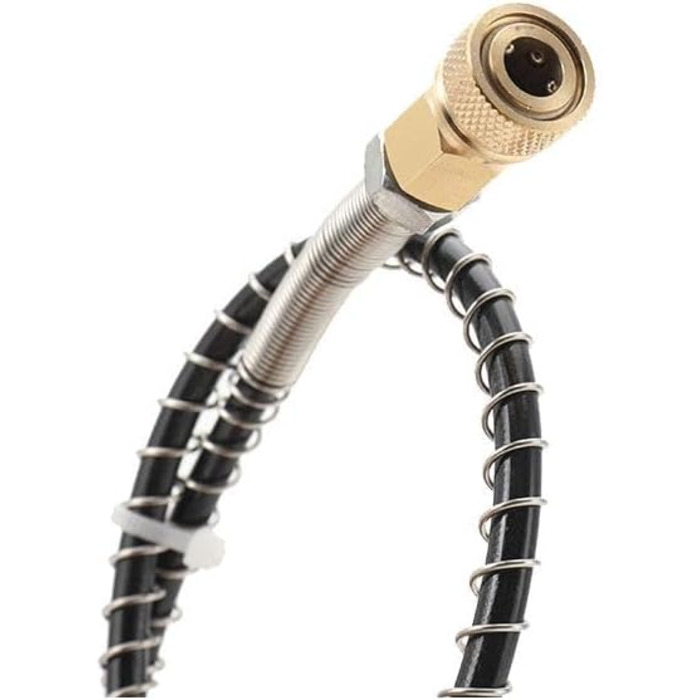 Адаптер для передачі YILIKISS SET шланг високого тиску для Soda Maker Duo Quick Connect QC, тип, Terra Адаптер для пересадки з великих бутлів на нові балони СО2 (перехідник для перенесення шланг високого тиску)