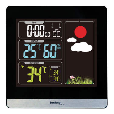 Метеостанція Technoline WS6448 Black (WS6448)