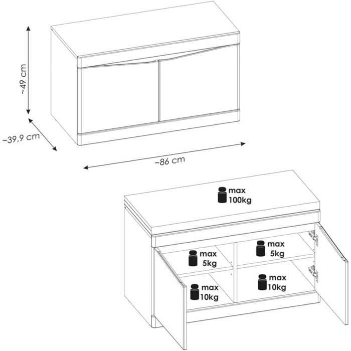Вішалка для одягу сучасний комплект меблів для передпокою передпокій вішалка для одягу комод дзеркало вішалка для одягу лавка з по