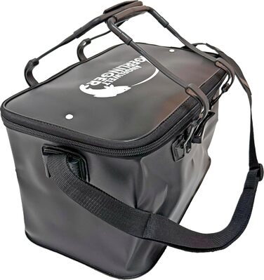 Водонепроникна сумка Gerlinger, сумка для риболовлі, сумка для човна, сумка для спінінга, сумка для наживки, риболовля, на відкритому повітрі, для кемпінгу, плечовий ремінь, 44x26x25 см