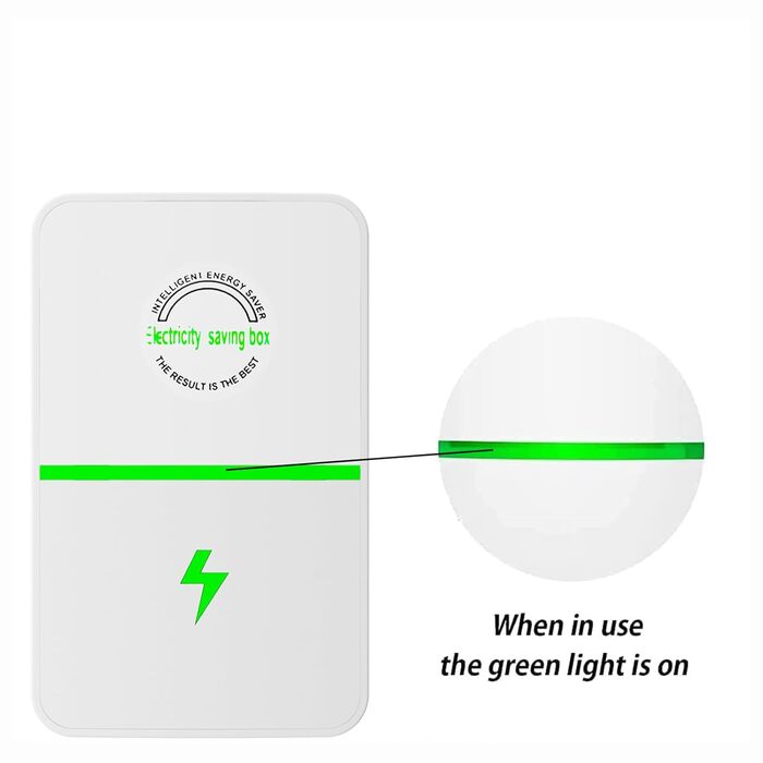 Енергозберігаючий пристрій Економія електроенергії, Енергозберігаючий пристрій Smart Power Saver Power Saving Box, Енергозбереження для офісних будівель, торгових центрів, дому (4 шт. )