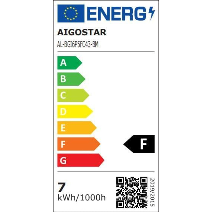 Світлодіодний торшер Aigostar Вітальня, в т.ч. Bluetooth Mesh G45 E27 6.5 Вт лампочка та пульт дистанційного керування, кутовий світильник з регулюванням яскравості RGB & 2700K-6500K, працює з Alexa, торшер для спальні