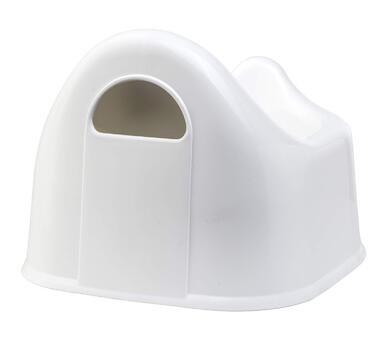 Дитячий горщик Rotho Babydesign Bella Bambina - Дитячий горщик білого кольору - З неслизьким сидінням для унітазу для легкого та б