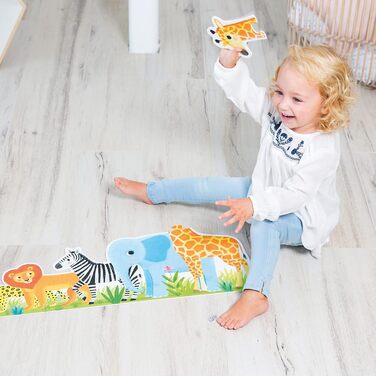 Пазл XXL&39 - Джунглі, від малого до великого, від 2 років, 53426 - &39