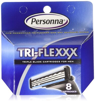 Картриджі Personna 24 Tri-Flexxx - для всіх бритв Gillette Sensor і Personna Tri-Flexxx (3 x 8 ct)