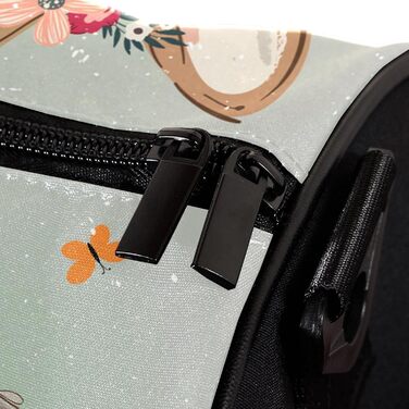 Спортивна сумка, маленька дорожня сумка, сумка для шопінгу та йоги, з дизайном Пташка-Олень, сумка для фітнесу на відкритому повітрі, ручна поклажа