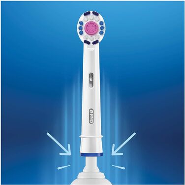 Щітки Braun Oral-B 3D Білі 4 шт. Білі 4 шт. (1 шт. в упаковці)