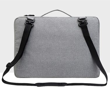 Сумка на плече для ноутбука 30,5 см (12 14 дюймів) і 16 дюймів, чохол для планшета та легка сумка для комп'ютерного ноутбука, чорн