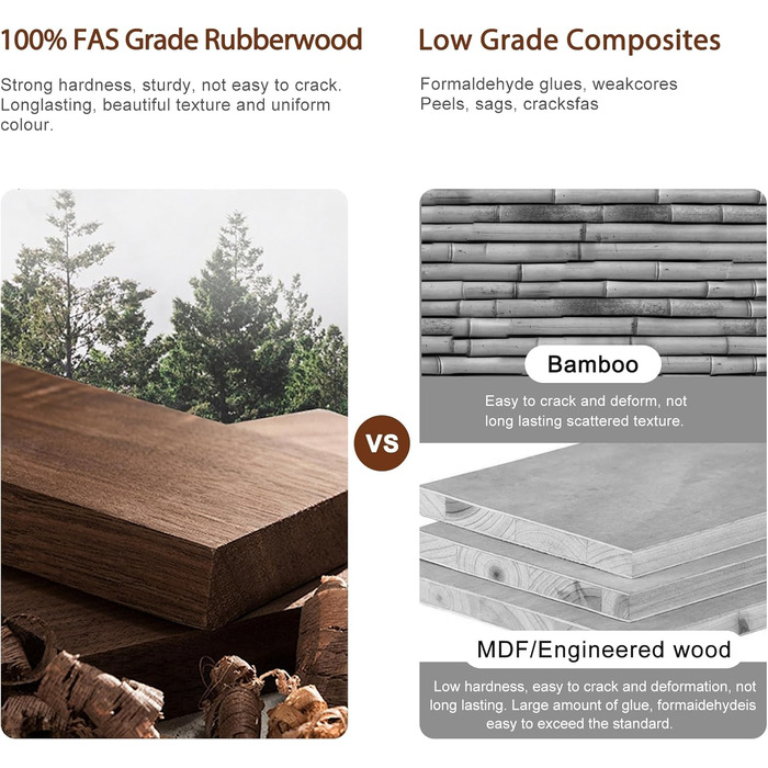 Дерев&39яний журнальний столик, диванний столик на колесах, С-подібна форма, мобільний журнальний столик, 60Ш x 40Г x 63В см, журнальний столик для вітальні для кави та ноутбука (горіхово-коричневий) Горіхово-коричневий 60Ш x 40Г x 63В см