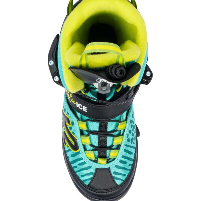 Ковзани для дівчаток K2 Skates Marlee Ice, бірюзово-жовті, 25G0210 XS (EU 26-31 / UK 7-11 / US 8-12) MARLEE ICE бірюзово-жовті