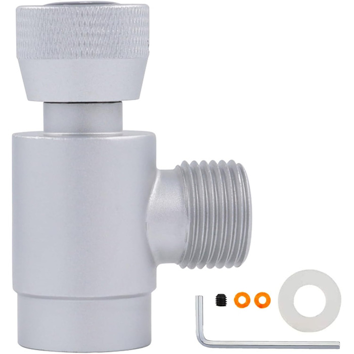 Наповнювальний бак Адаптер для наповнення циліндра Адаптер для газованої води W21.8-14 на TR21-4 Заправний перетворювач соди для заправки газованої води Адаптер Soda Maker Домашня машина Акваріумний циліндр, 2