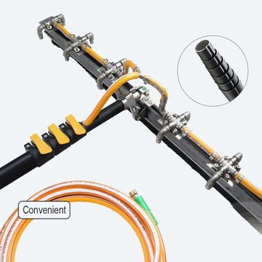 Щітка для чищення фотоелектричних елементів з телескопічною ручкою, телескопічна щітка для чищення фотоелектричних елементів, що о