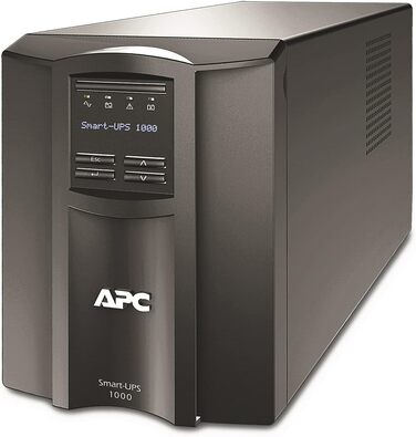 ДБЖ APC Smart-UPS SMT-SmartConnect - SMT750IC - джерело безперебійного живлення 750 ВА (підтримка хмарного моніторингу, 6 виходів IEC-C13) (1 000 ВА, модель Tower, одинарний)