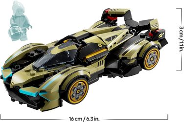 Конструктор LEGO Speed Champions Lamborghini Lambo V12 Vision GT, 230 деталей