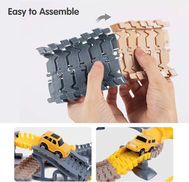 Автомобіль TUMAMA, гоночний трек, дитяча іграшка від 2 3 4 5 років, іграшка на шосе для маленьких дітей з 8 машинами, електричний