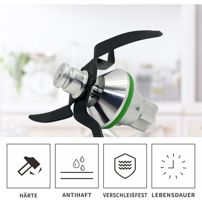 Ніж з титановим лезом для аксесуарів для кухонного комбайна Vorwerk Thermomix TM5 Titan TM5