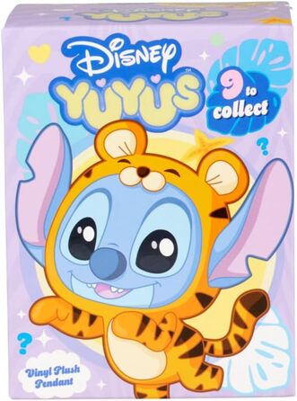 Плюшеві вінілові підвіски у форматі сліпої коробки, трендова підвіска-сумка, 9 дизайнів тварин, таких як тигр або аксолотль, карабін, фігурка-сюрприз, приблизно 12 см, для дітей та шанувальників.