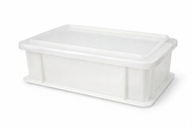 Коробка для тіста для піци 1 кришка - мала версія для менших холодильників 3212 см Зроблено в Італії Коробка для розстойки, форма для тіста для піци Коробка для тіста для кульок тіста для піци, контейнер для тіста для піци, 1