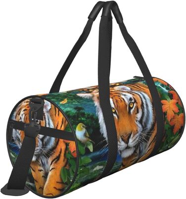 Універсальна дорожня сумка Тигр, Метелик, Птах - спортивна сумка для чоловіків та жінок, сумка-мішок, спортивна сумка