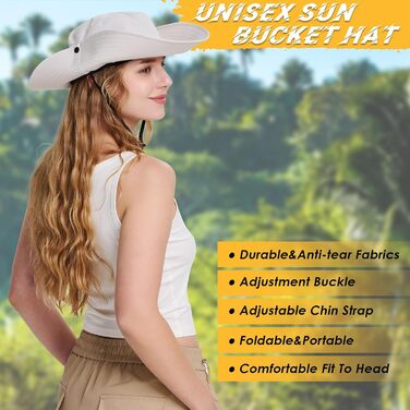 Жіноча сонцезахисна шапка, літня, для походів, жіноча кепка із захистом від ультрафіолету, складна сітка, з широкими полями, для сафарі-риболовлі, один розмір B - без отвору для хвоста - бежева