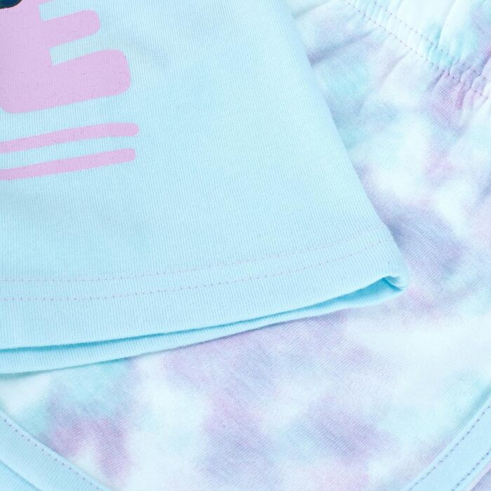 Піжами Disney Stitch Піжами Ліло та Стіч для дівчаток Піжами з короткими рукавами та принтом тай-дай для дівчаток, розмір 134