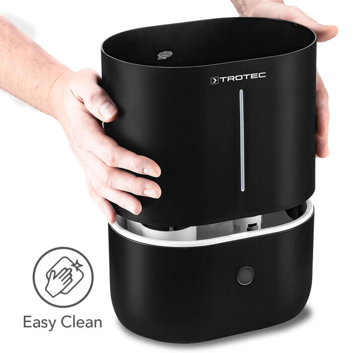 Зволожувач повітря ультразвуковий Trotec B 2 E Black (1160000051)