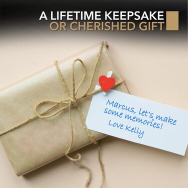 Шкіряний блокнот Wanderings з кишенями - 22 x 11,5 см - Поповнюваний щоденник подорожей з чистим папером для запису та організації або як блокнот, щоденник, вінтажний планер, коричневий