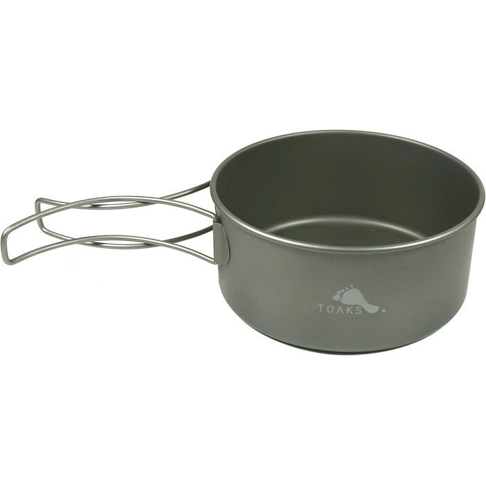 Титанова чаша TOAKS 550 мл, діаметр 118 мм