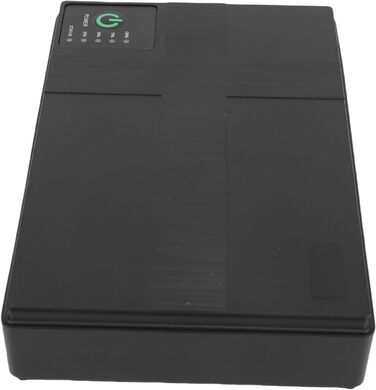 Міні-UPS резервне живлення, безперебійне живлення з акумулятором 8800 мАг та інтелектуальним захистом для роутерів, модемів, камер відеоспостереження, смартфонів (EU-штекер)