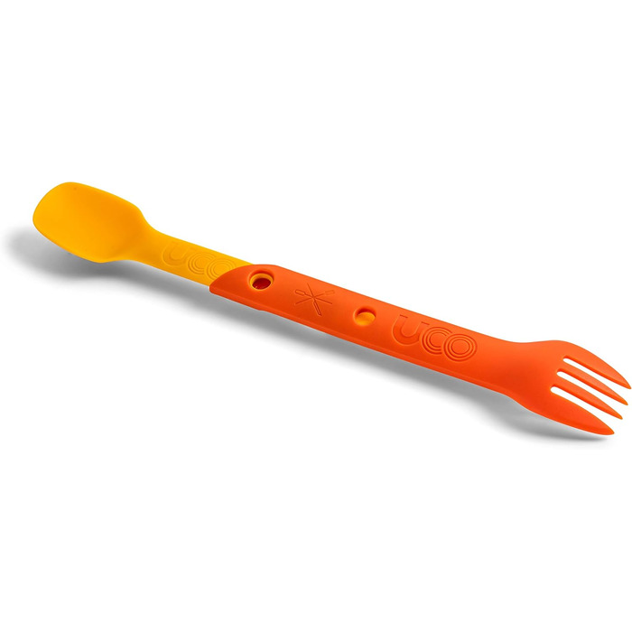 Набір столових приборів UCO з 2 перемикачів кемпінгова ложка, виделка, ніж, ретро, схід сонця