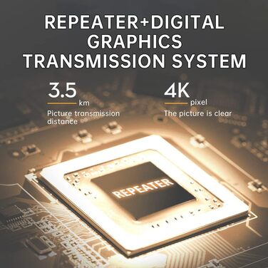 Дрон X-Verse SJRC F22 S2 4K PRO з камерами 4K, дистанційним керуванням 6 км, уникненням перешкод, 2-осьовим підвісом EIS повторюва