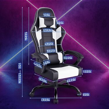 Офісне крісло масажне ігрове крісло ергономічне з поперековою підтримкою комп'ютерне офісне крісло з підголовником масажна подушка