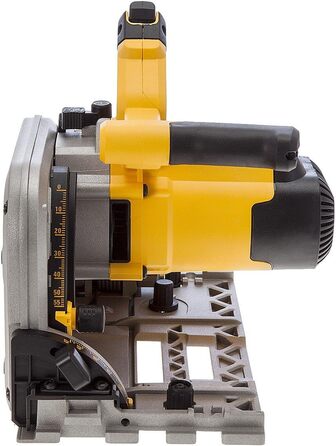 Дискова пила для занурювального пиляння Dewalt DWS520KT потужністю 1300 Вт (для напрямних, макс. глибина різання 59 мм, з занурюва