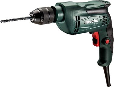 Дриль Metabo BE 650 (600360930) картонна коробка, номінальна вхідна потужність 650 Вт, вихідна потужність 320 Вт, Ø свердла 13 мм
