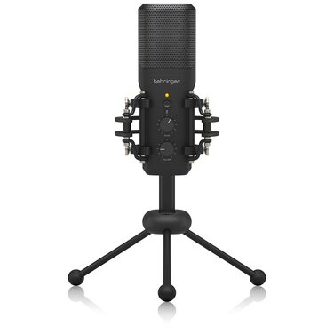 Преміальний USB-конденсаторний мікрофон Behringer BU200 з кардіоїдною спрямованістю