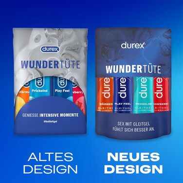 Набір гель-лубрикантів Durex Play, 4 × 50 мл, на водній основі