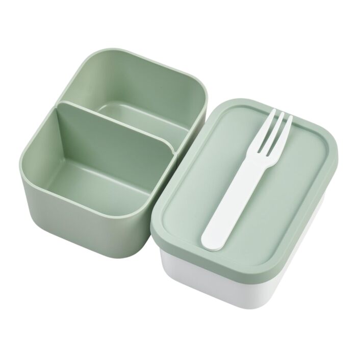 Вставка для ланчбоксу Mepal Bento-Einsatz Take a Break Midi Нордик Сейдж Практичний роздільник для окремого зберігання їжі Без BPA Можна мити в посудомийній машині Ідеально підходить для перекусів та приготування їжі наперед, середній розмір, колір Нордик