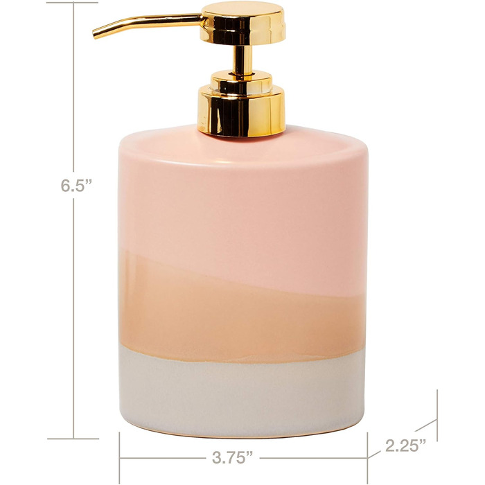 Дозатор для мила SKL Home Alanya, лосьйон для рум'ян / дозатор для мила