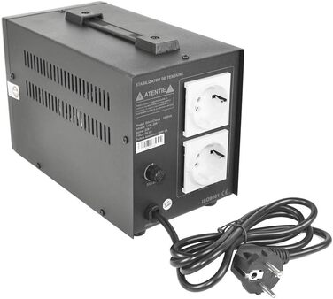 Стабілізатор напруги SilverCloud 1500VA 900W (1000 VA / 600 Watt)