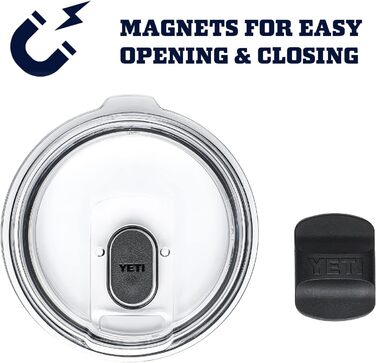 Кружка YETI Rambler, вакуумна ізоляція, нержавіюча сталь з кришкою MagSlider, 400 мл, колір Harvest Red