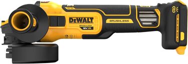 Акумуляторна кутова шліфувальна машина DEWALT DCG409VSNT-XJ, відрізна шліфувальна машина, шліфувальна машина, 18 В, зачисний круг